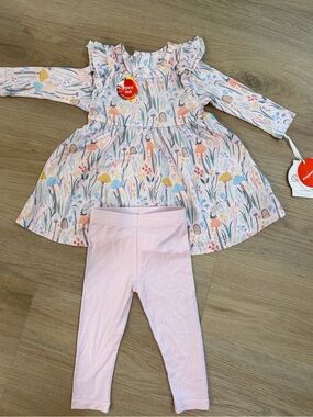 Magnetic Me twirl dress with pants, NWTs 6-9 months